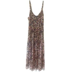 Rachel Zoe Flowy Tiered Maxi Dress Sz 8